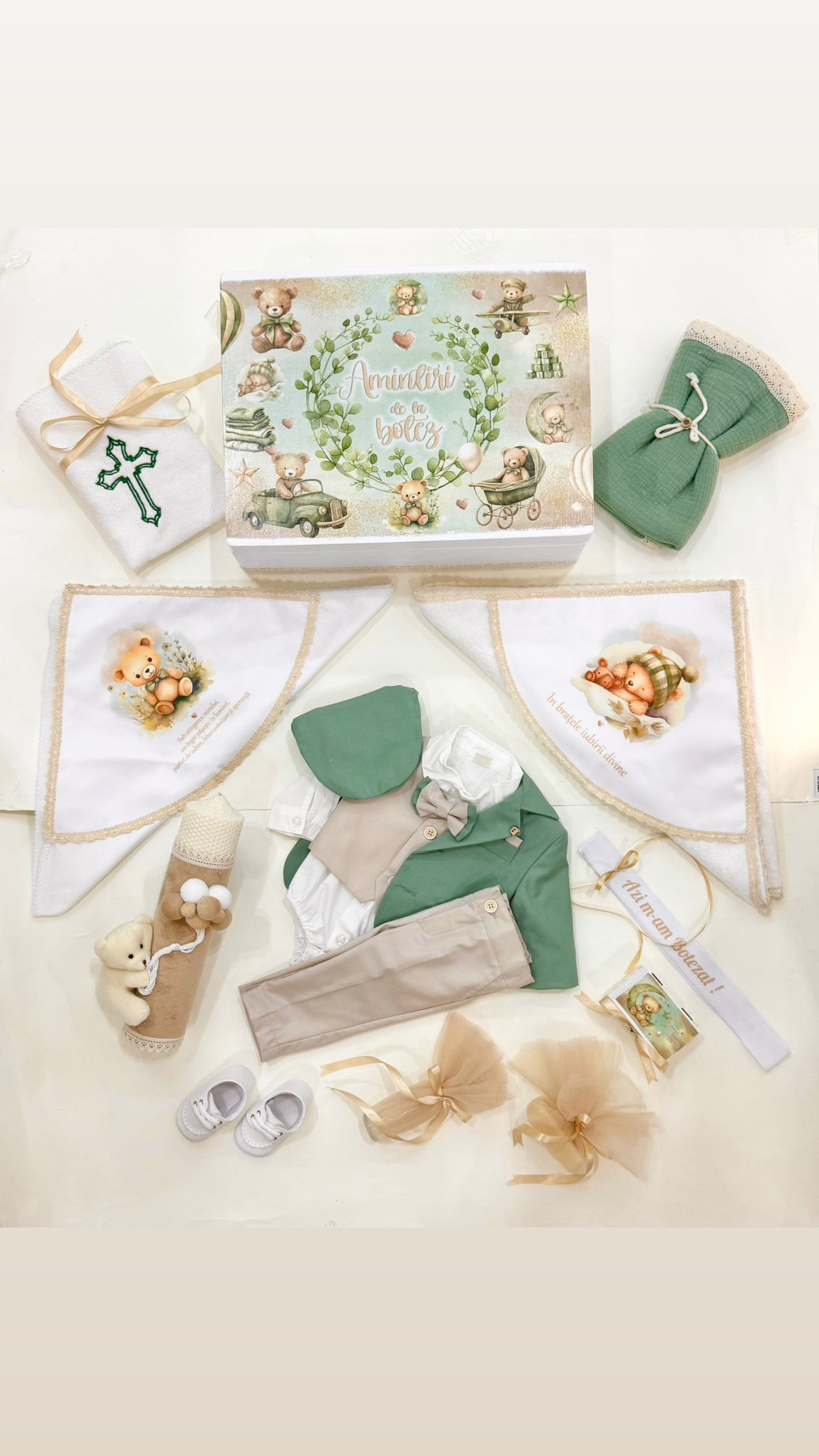 Pachet complet botez Teddy Bear