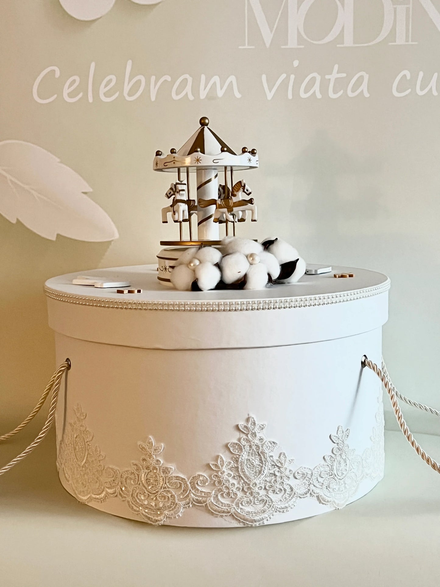 Cufar personalizat pentru botez