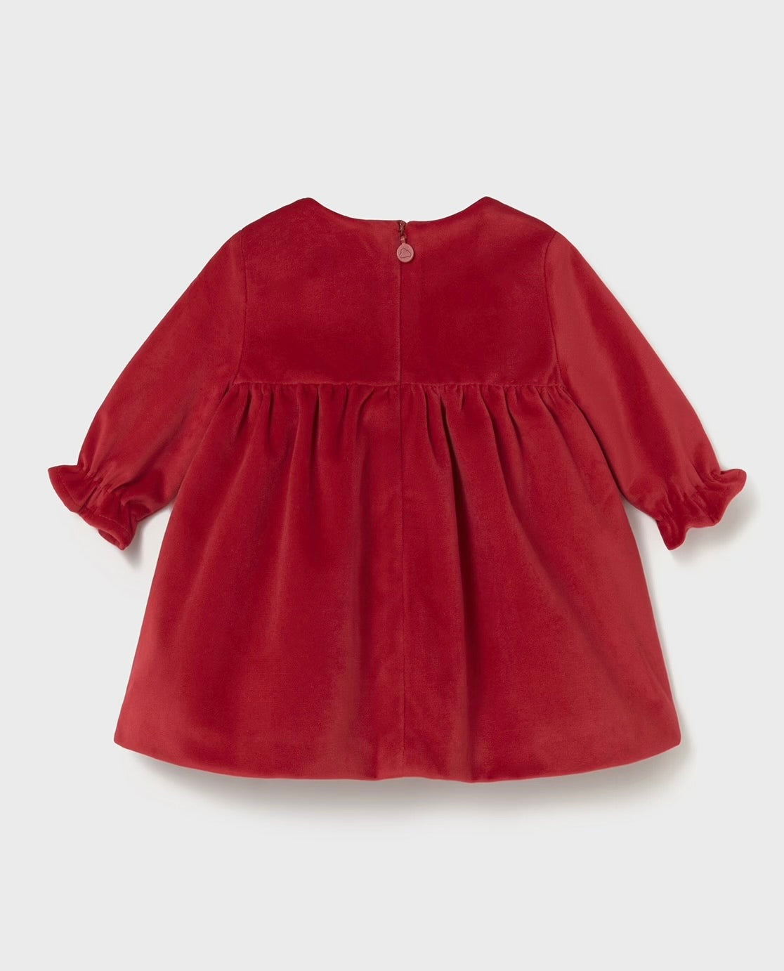 Rochie catifea nou-nascut