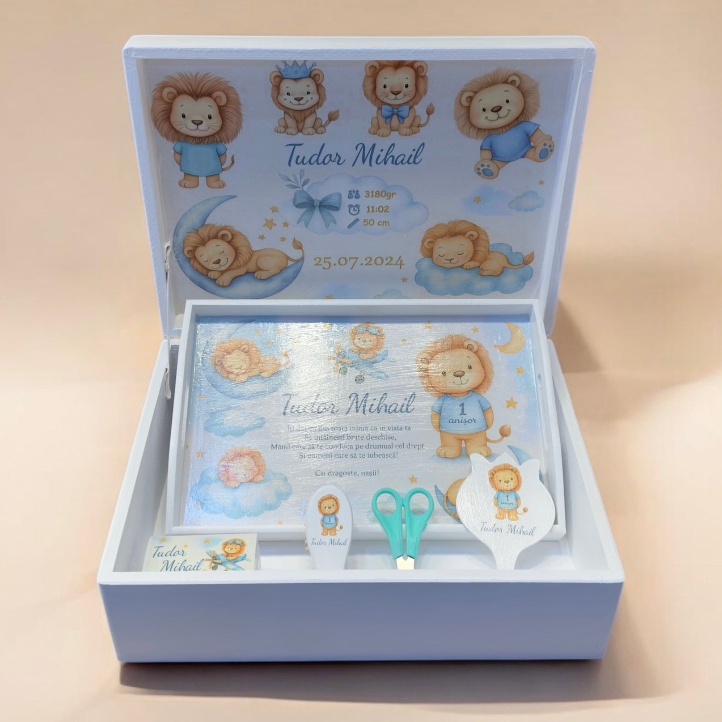 Set aniversar Deluxe 1 an - 6 piese