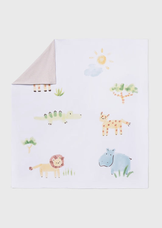 Patura cu serigrafie bebe