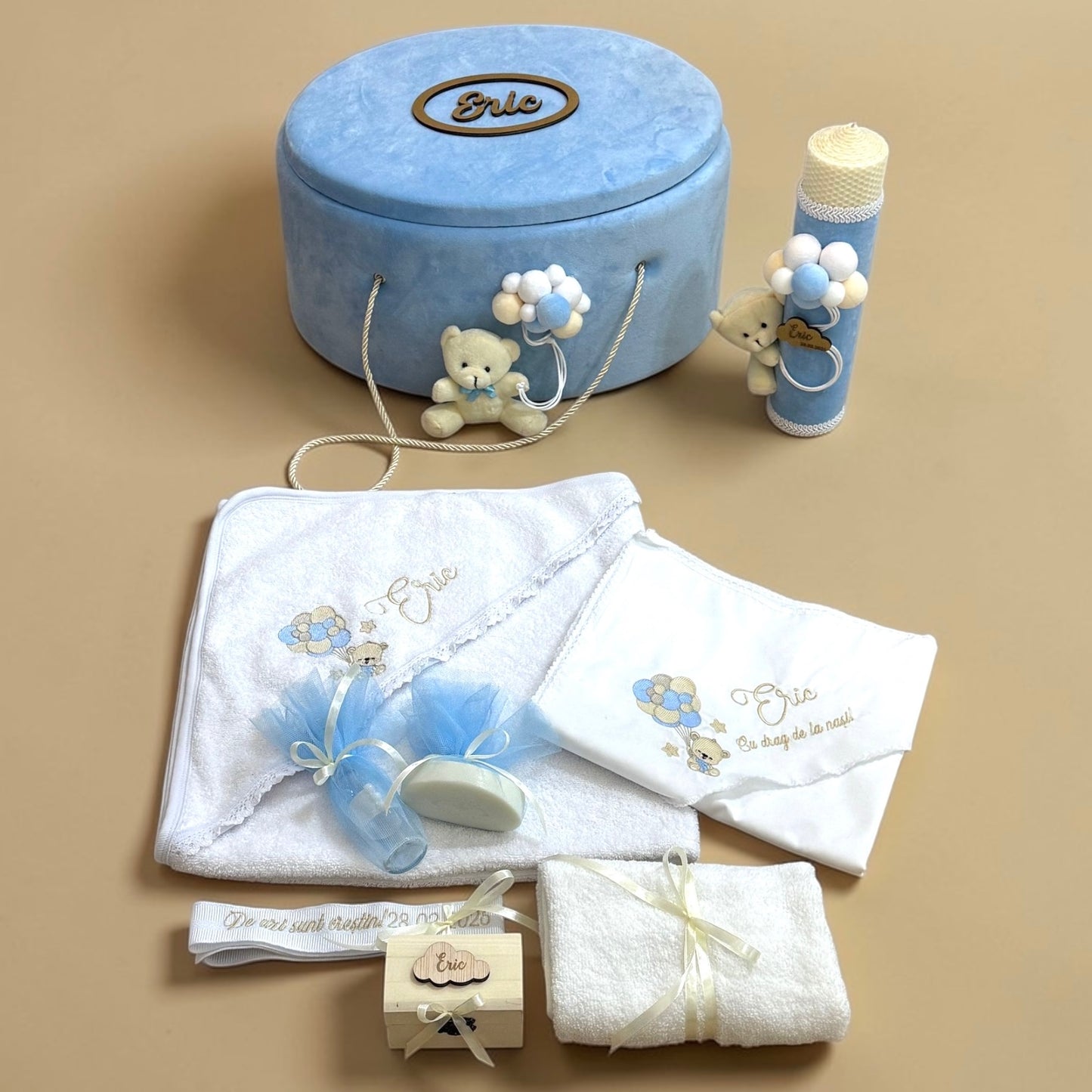 Set cufar, trusou si lumanare