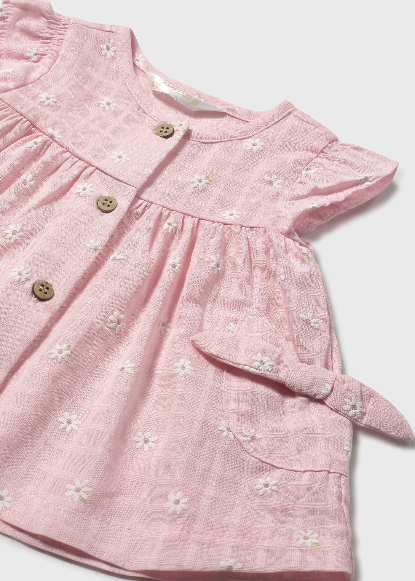 Rochie cu chilotei nou-nascut Mayoral