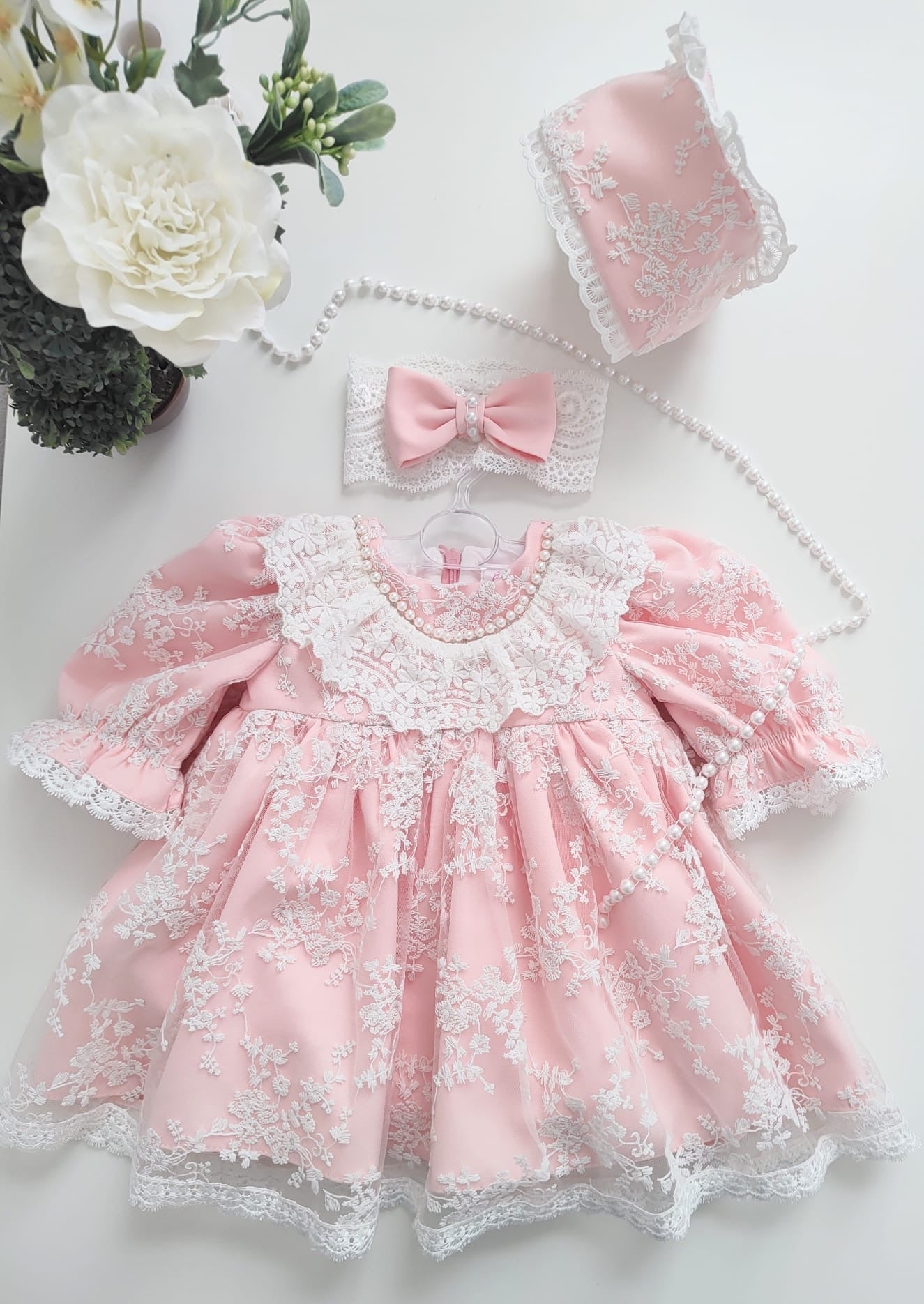 Set rochita si accesoriu Lilly Pink