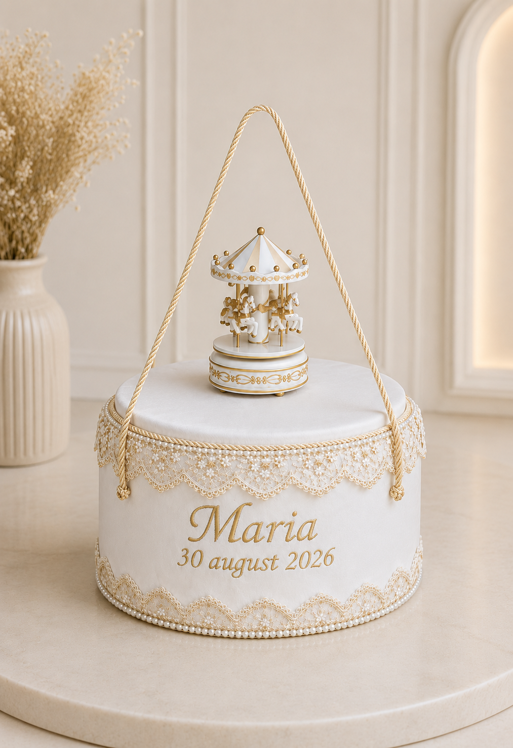 Cufar botez personalizat
