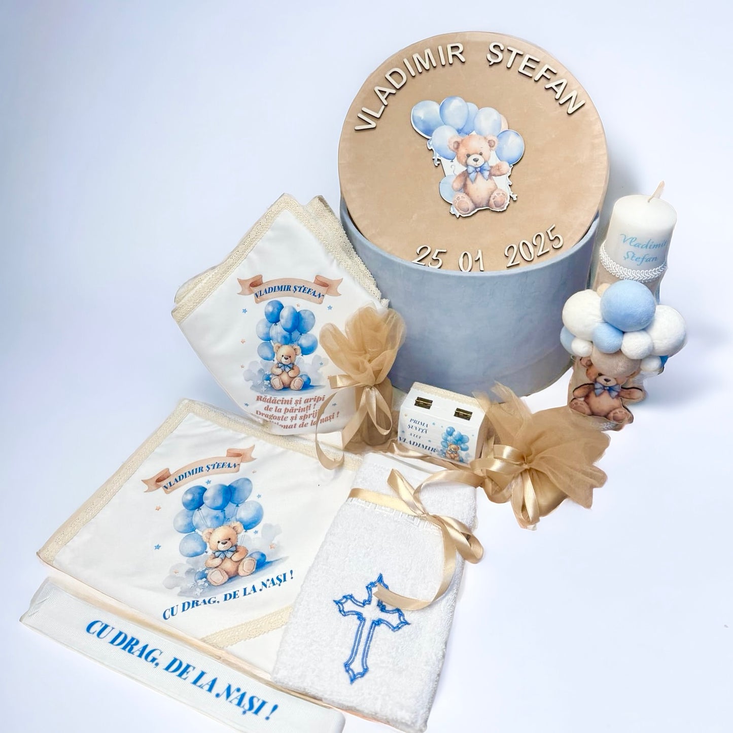 Set cufar, trusou si lumanare