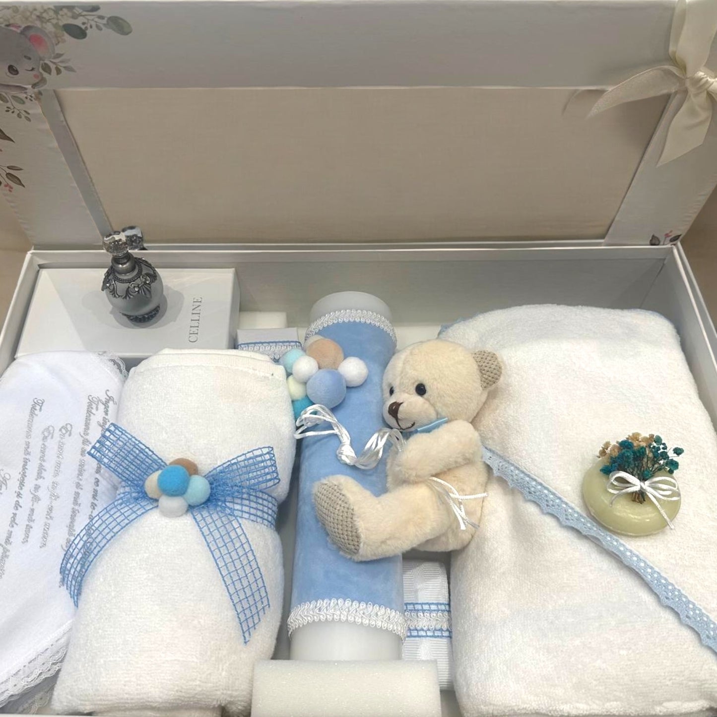 Trusou si lumanare botez