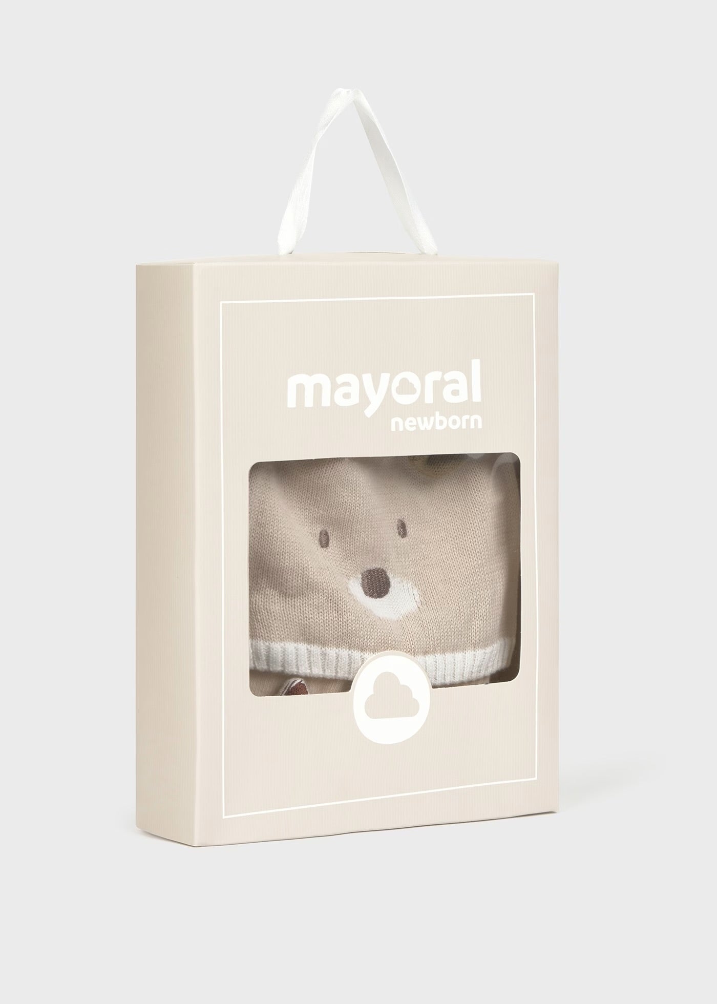Set caciula si sosete animal nou-nascut Mayoral
