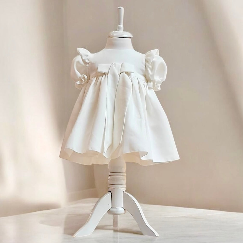 Rochie White Sweet bow