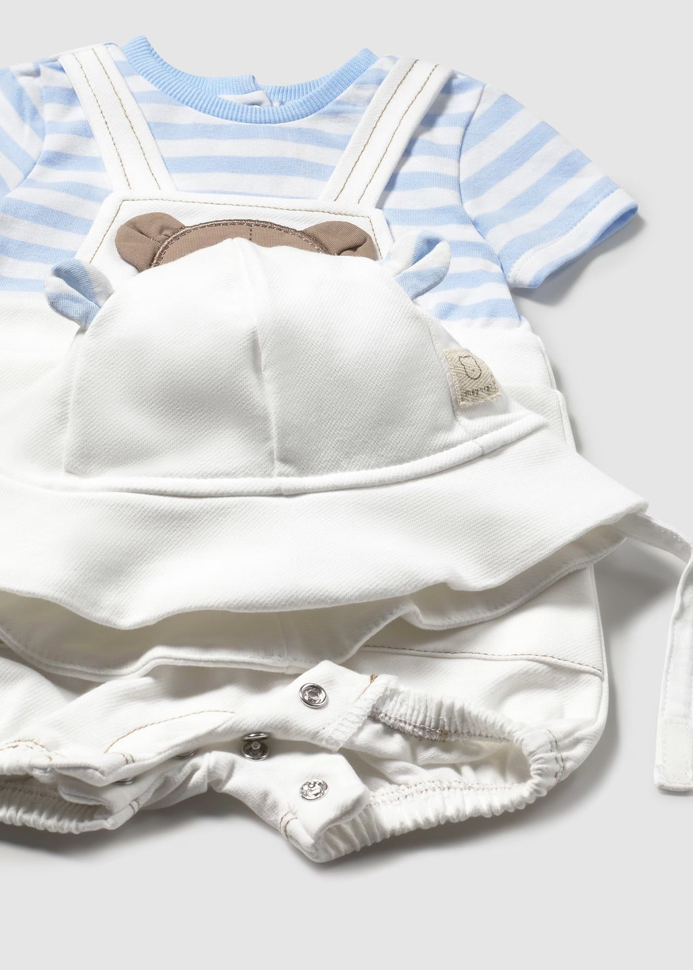 Costumas cu ursulet si palarie nou-nascut Mayoral