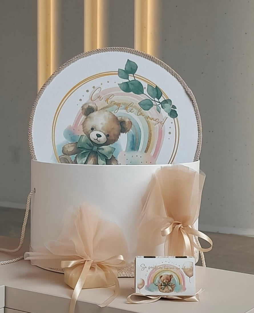 Cufar si trusou botez personalizat