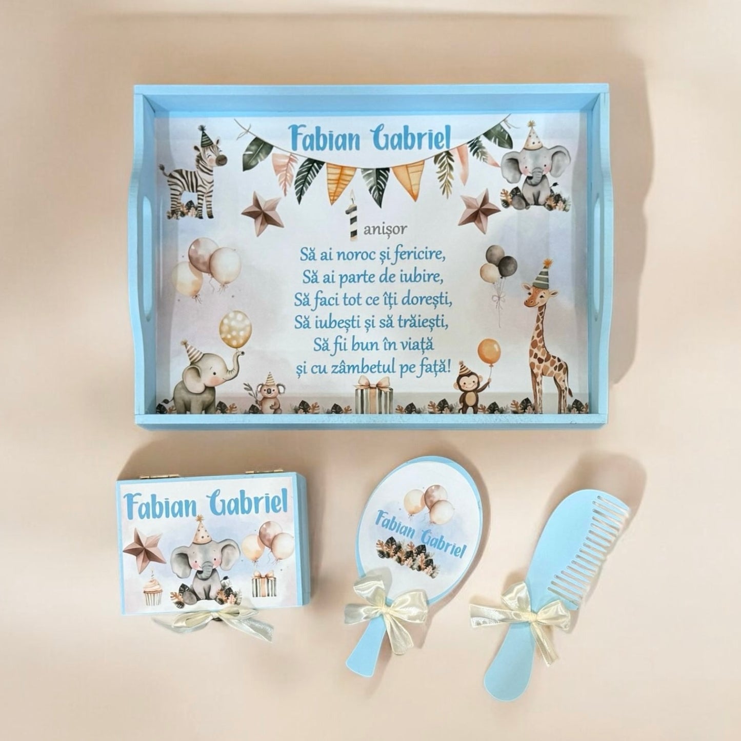 Set aniversar 1 an - 5 piese