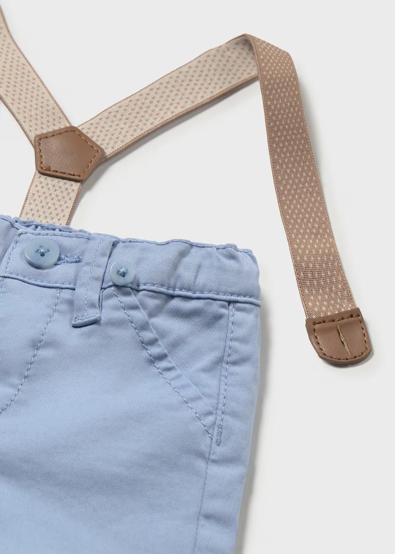 Pantaloni lungi cu bretele nou-nascut
