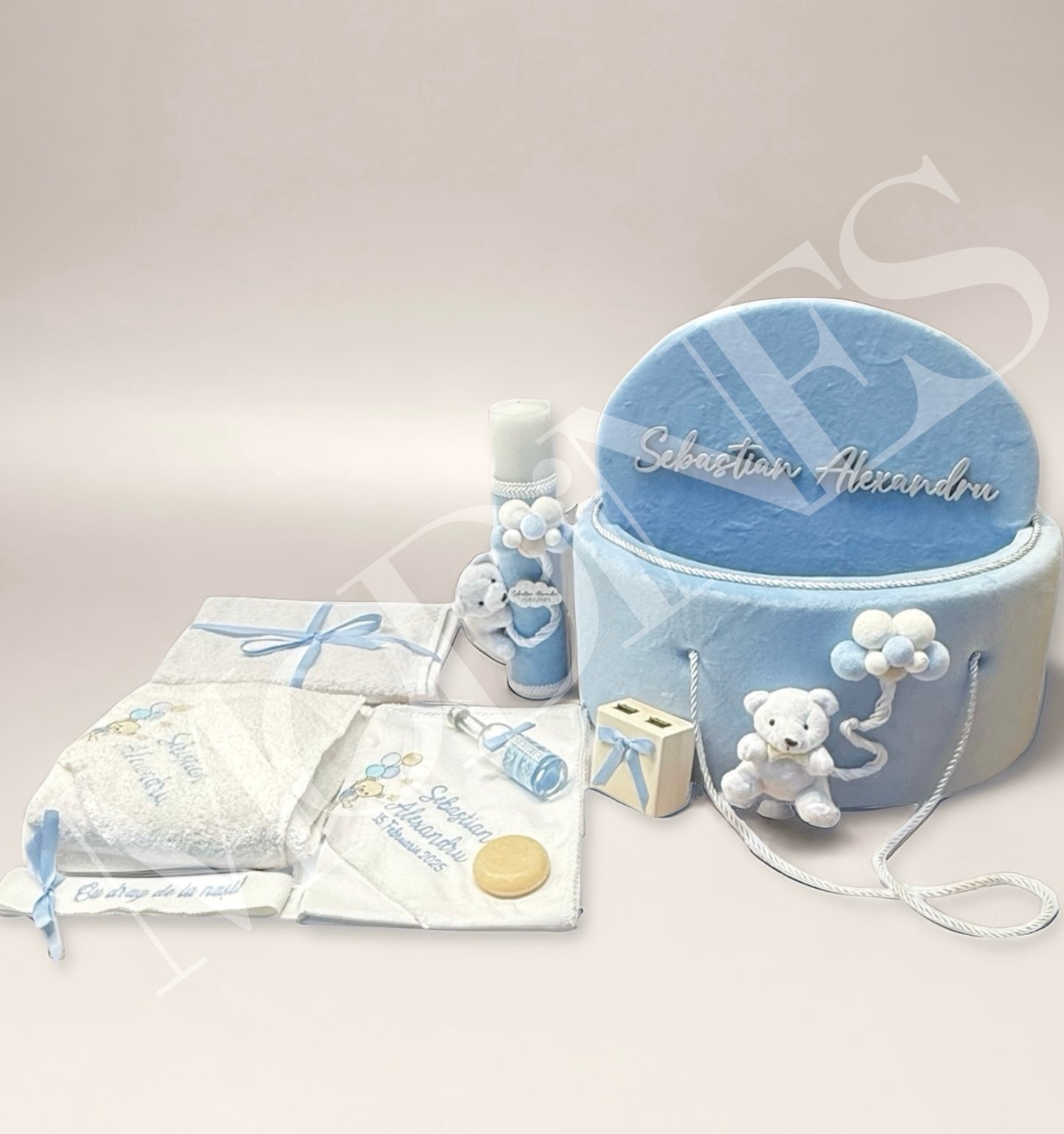 Set cufar, trusou si lumanare