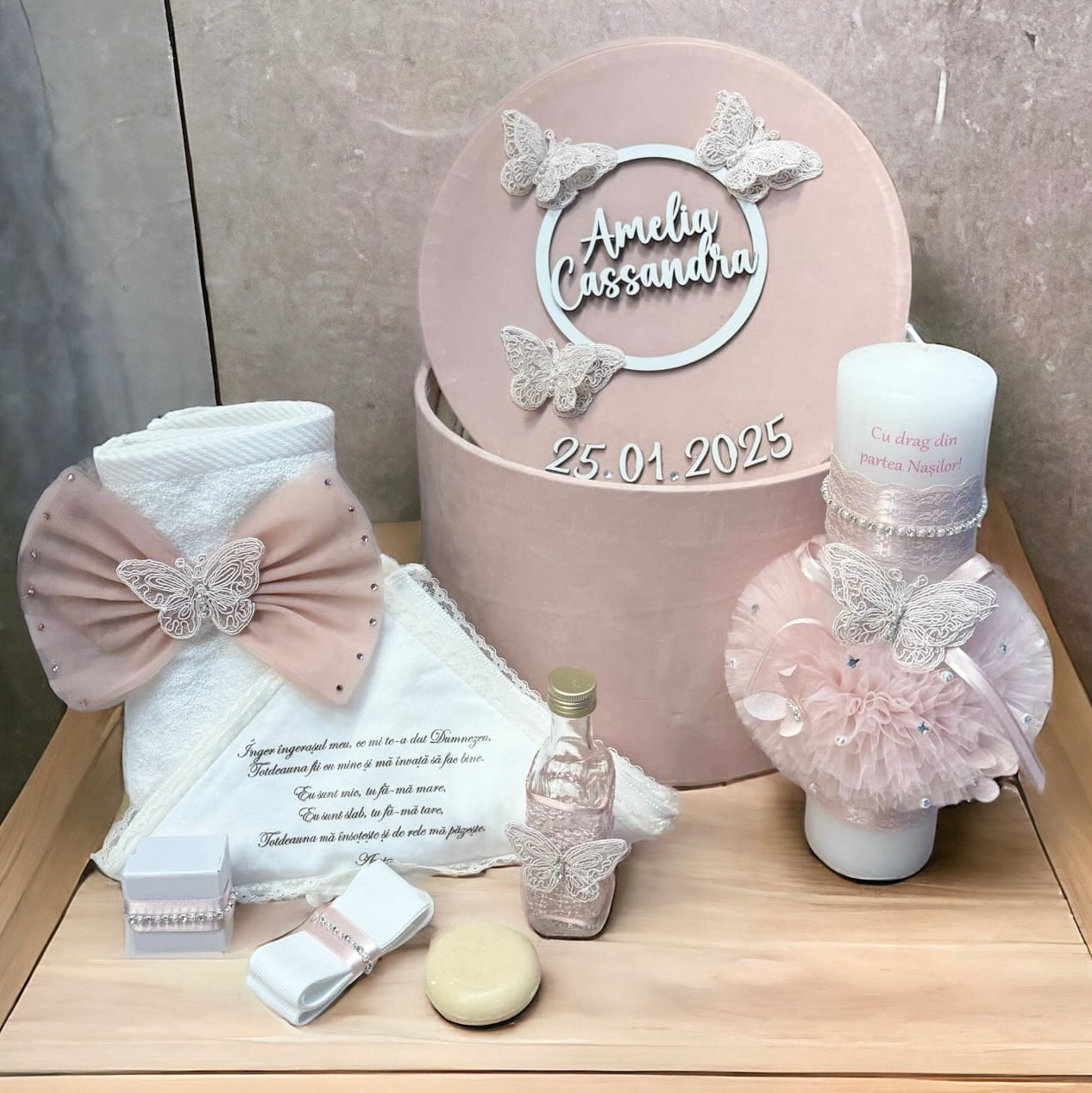 Set cufar, trusou si lumanare