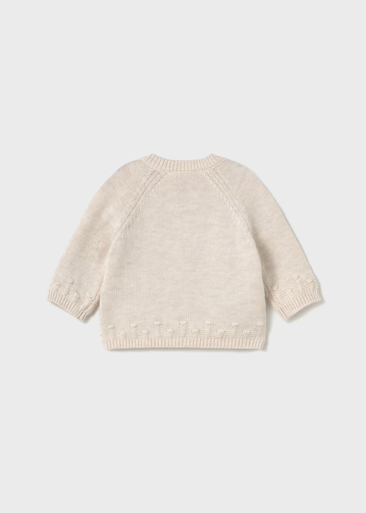 Jacheta tip cardigan nou-nascut