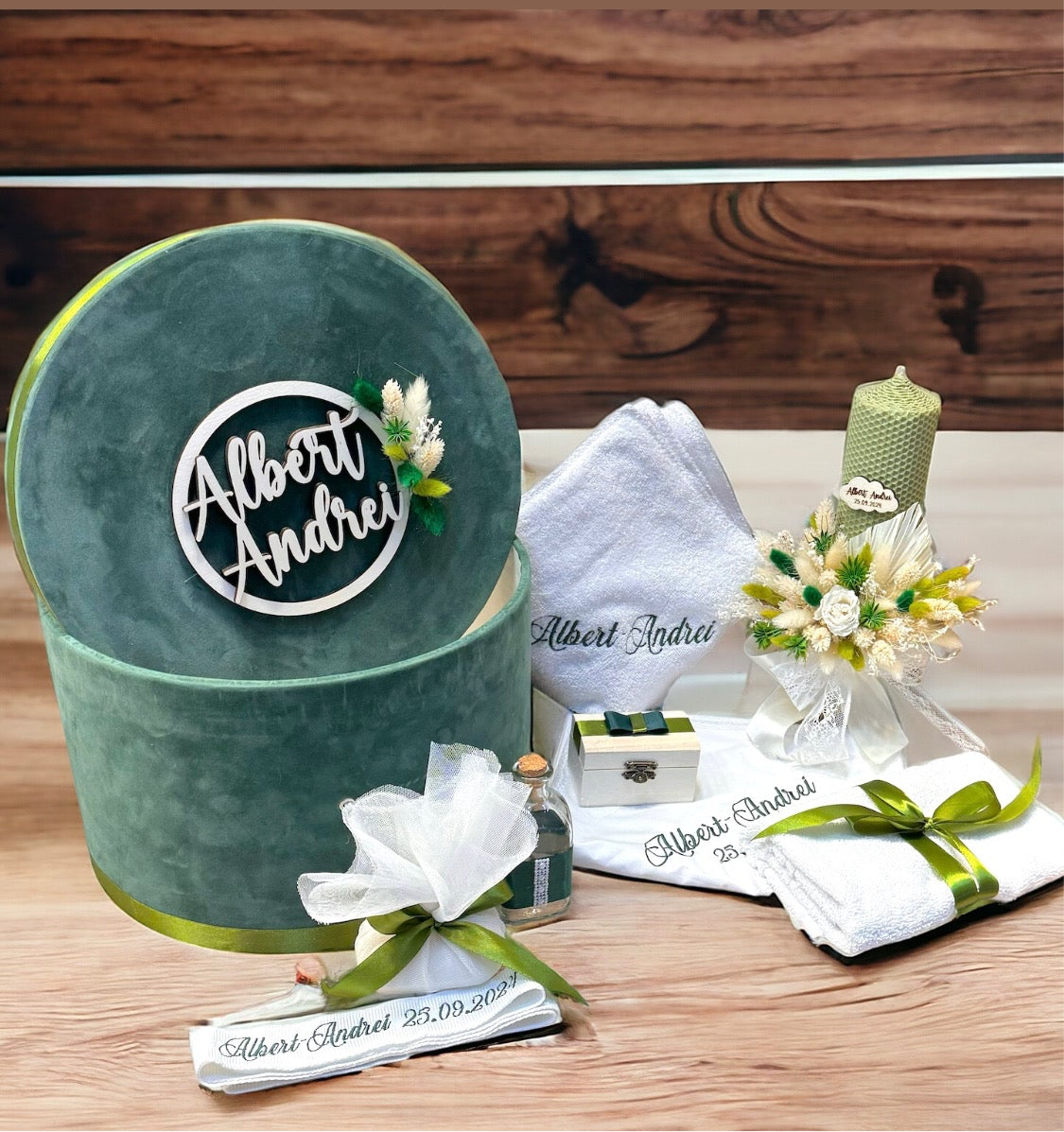 Set cufar, trusou si lumanare