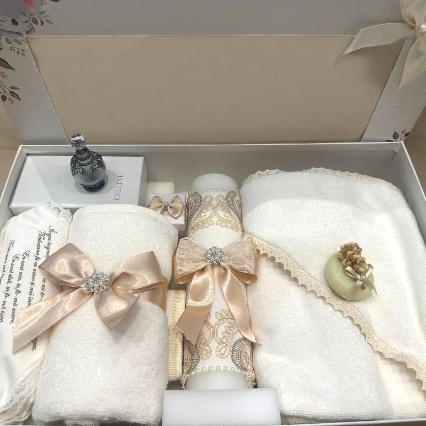 Trusou si lumanare botez