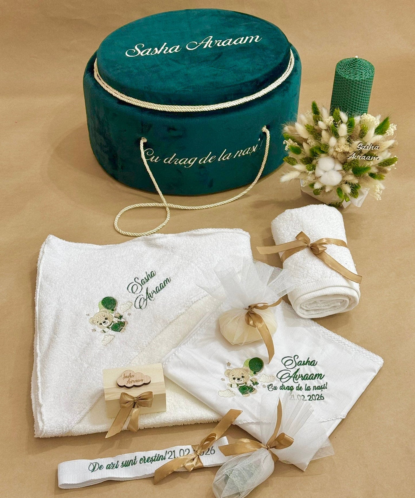 Set cufar, trusou si lumanare