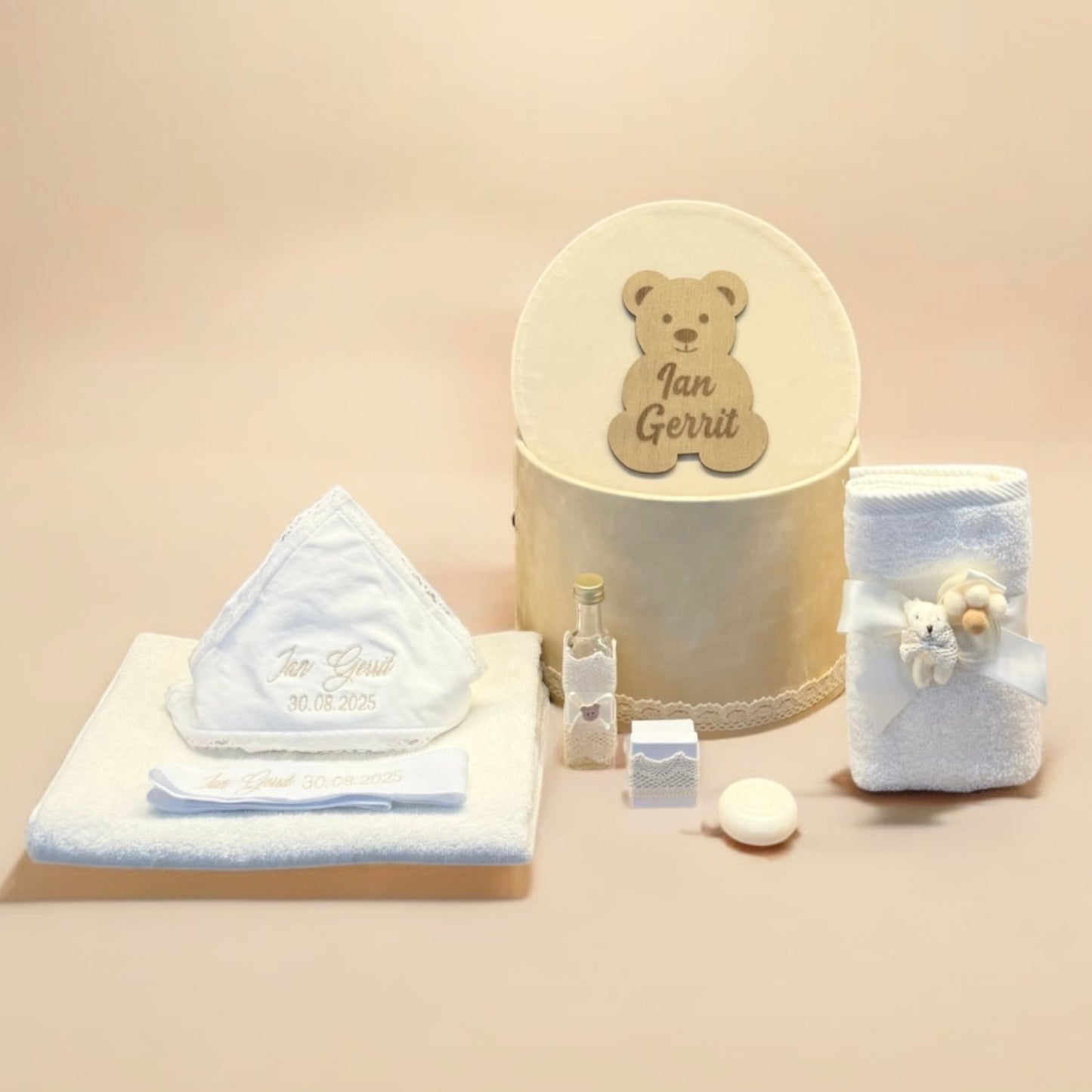 Cufar si trusou botez personalizat