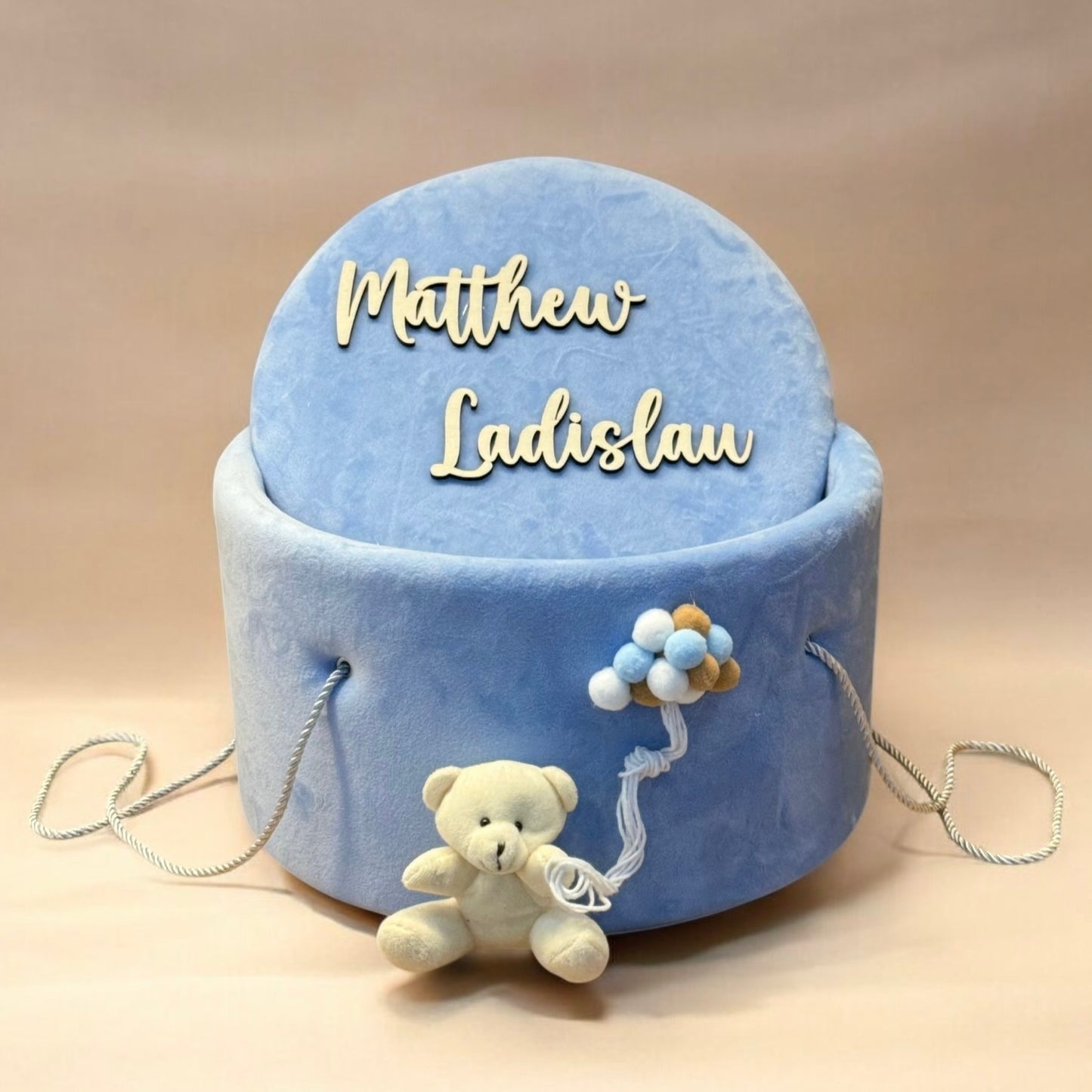 Cufar din catifea personalizat Mattheo