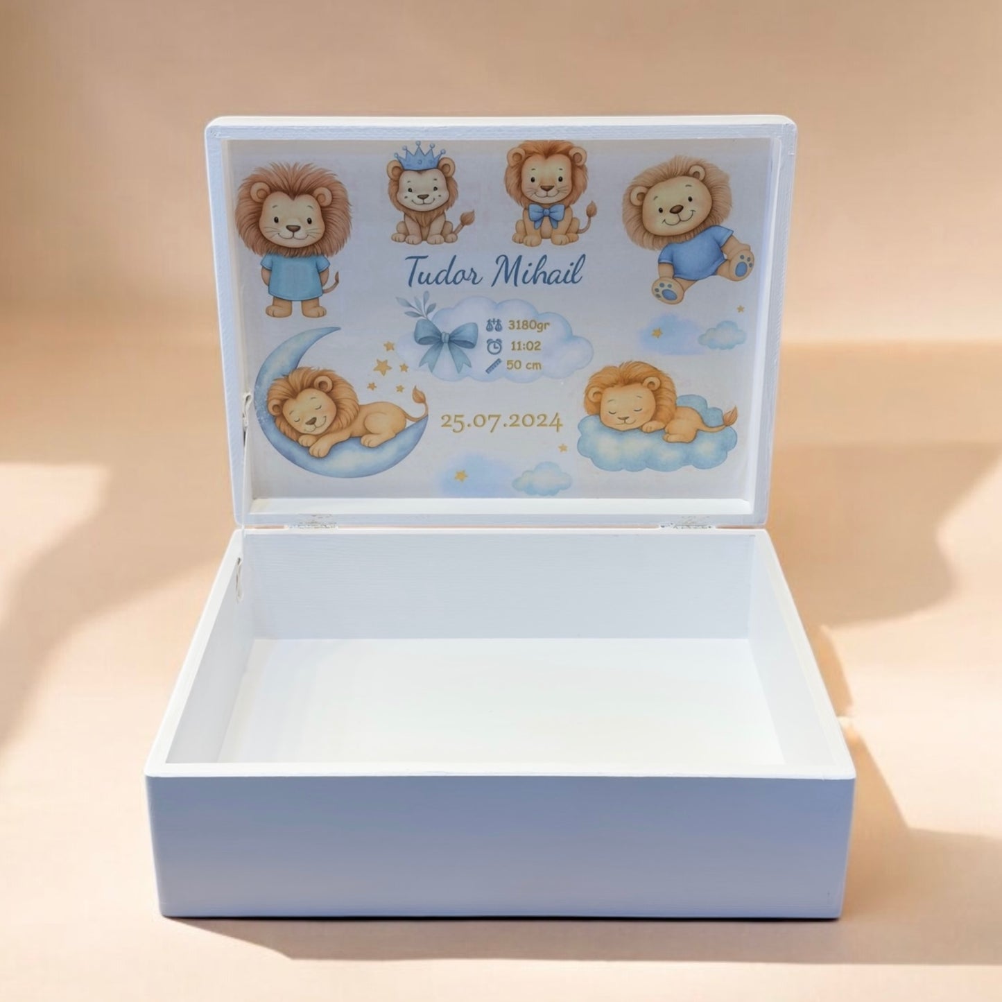 Cufar din lemn personalizat