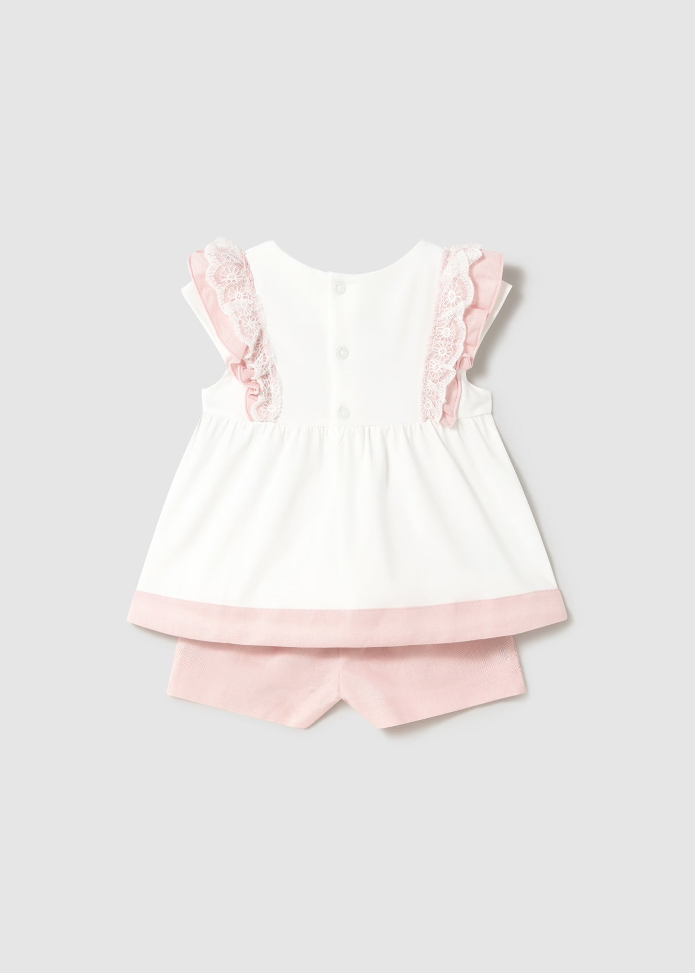 Set pantaloni scurti si bluza din in bebe Mayoral