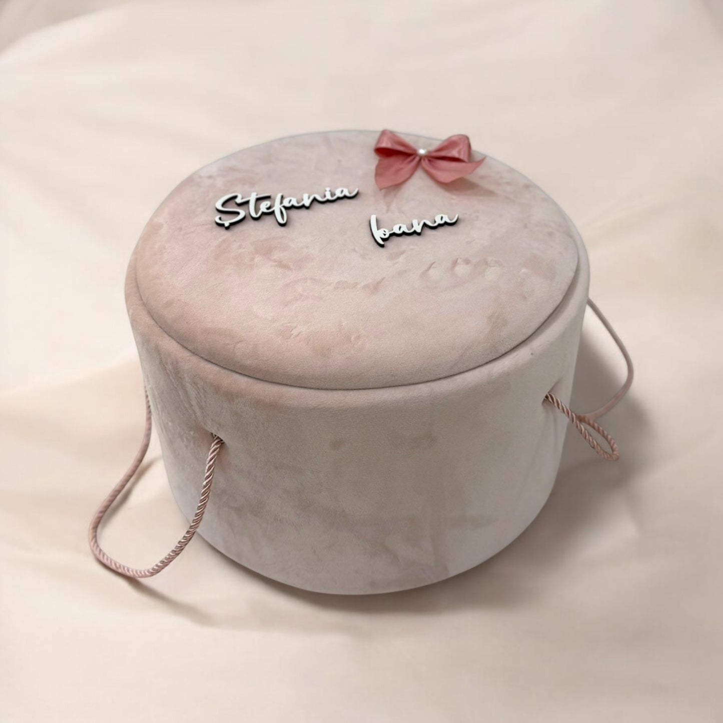 Cufar din catifea personalizat Stefania