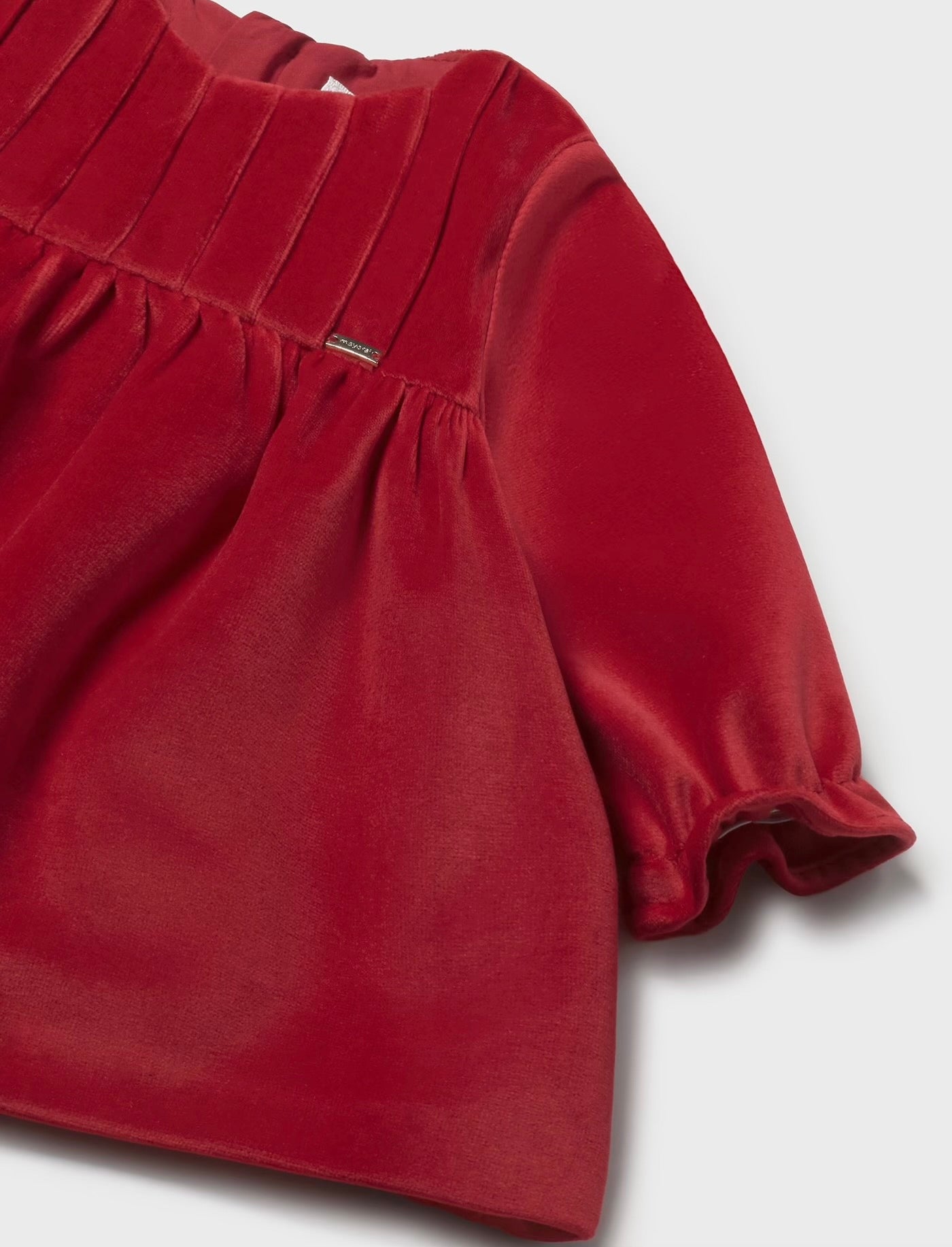 Rochie catifea nou-nascut