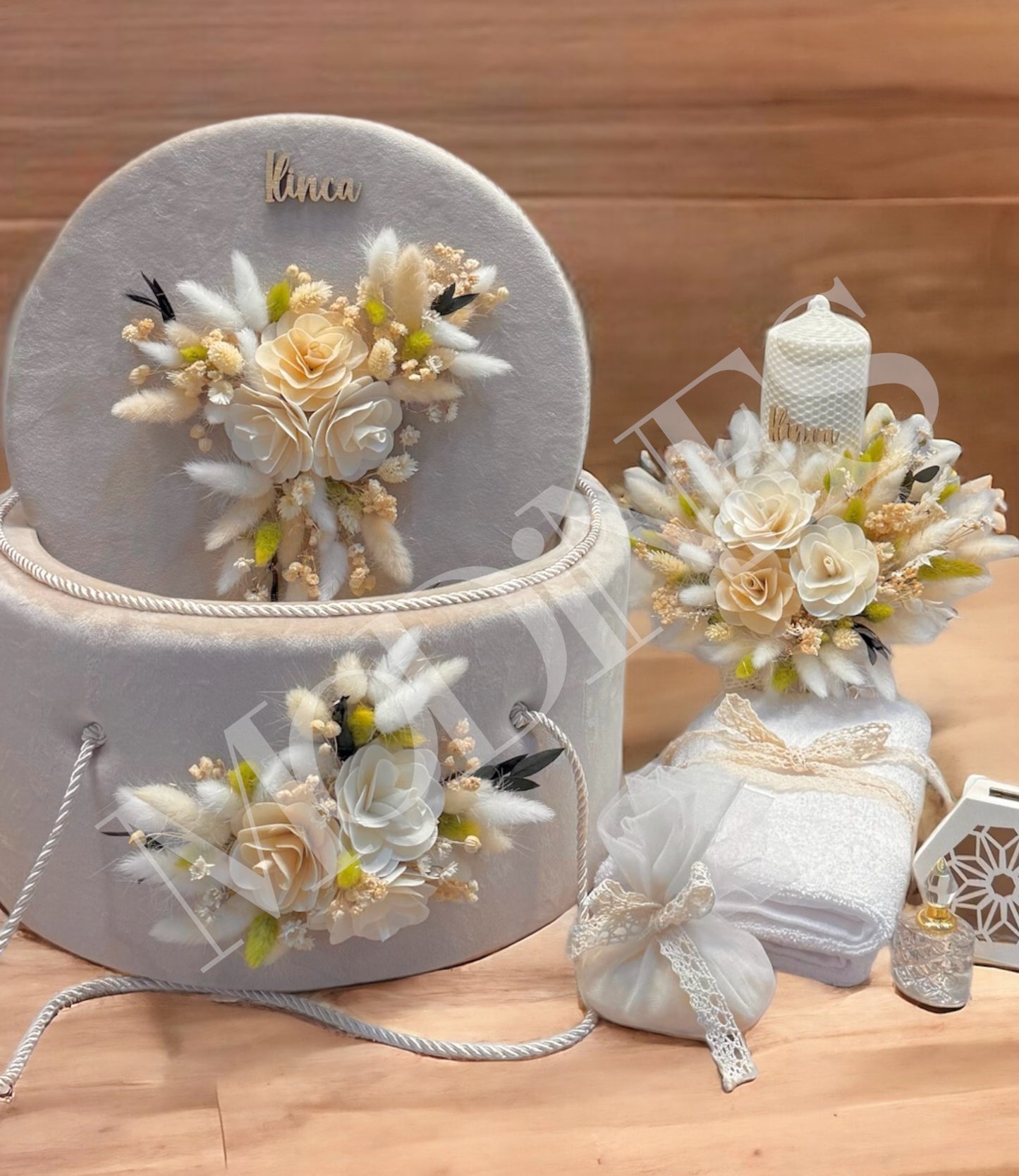 Set cufar, trusou si lumanare