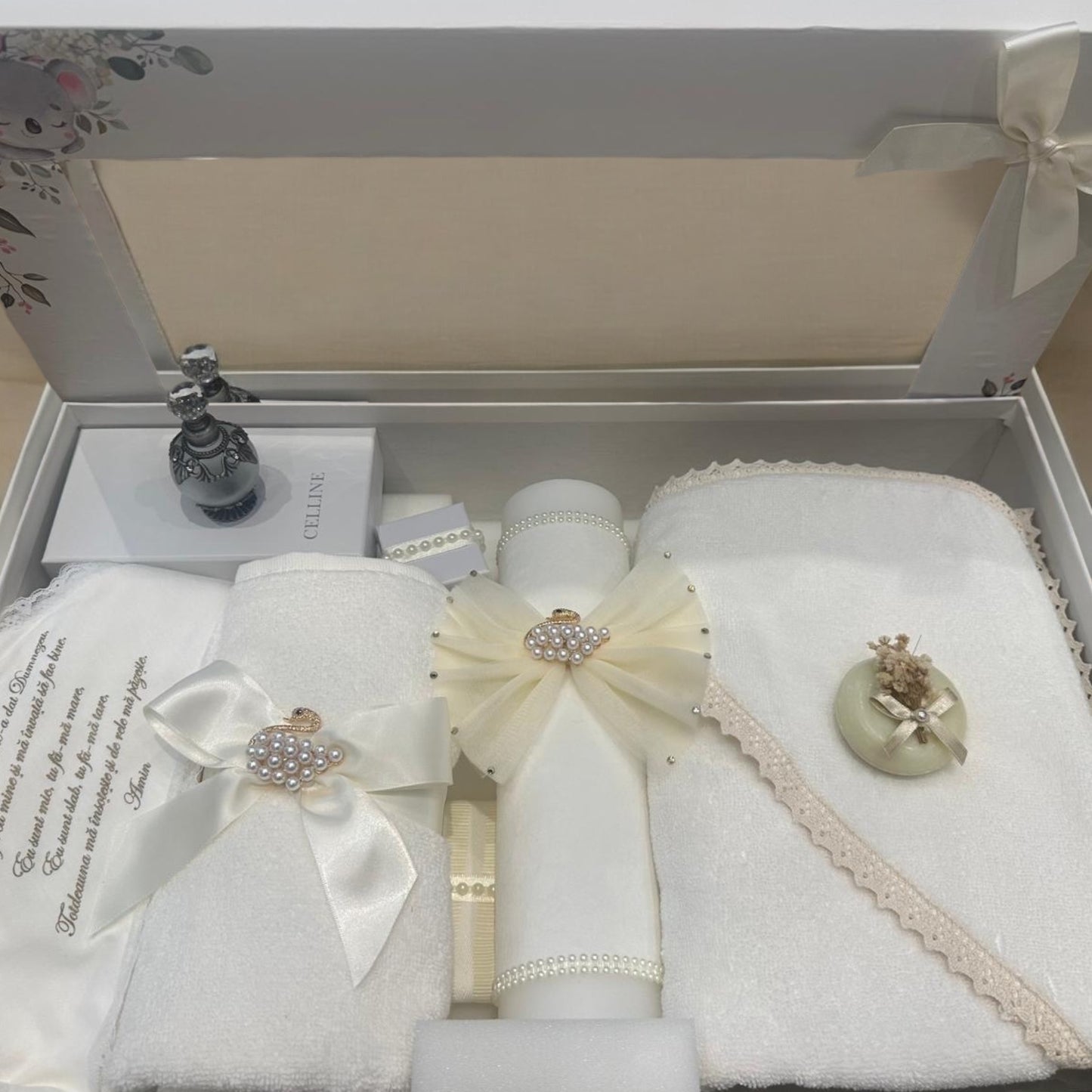 Trusou si lumanare botez