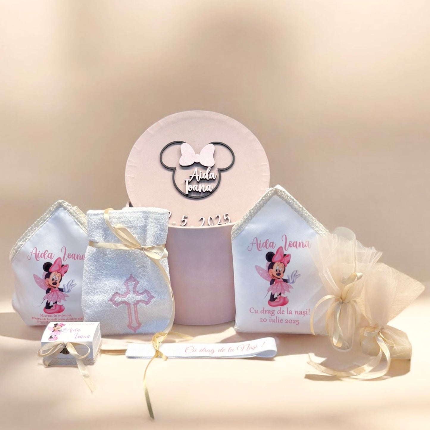 Cufar si trusou botez personalizate