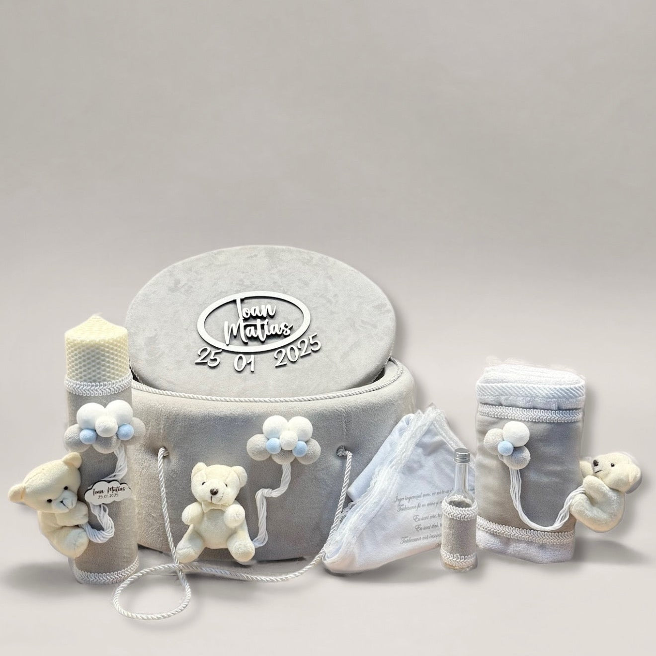 Set cufar, trusou si lumanare