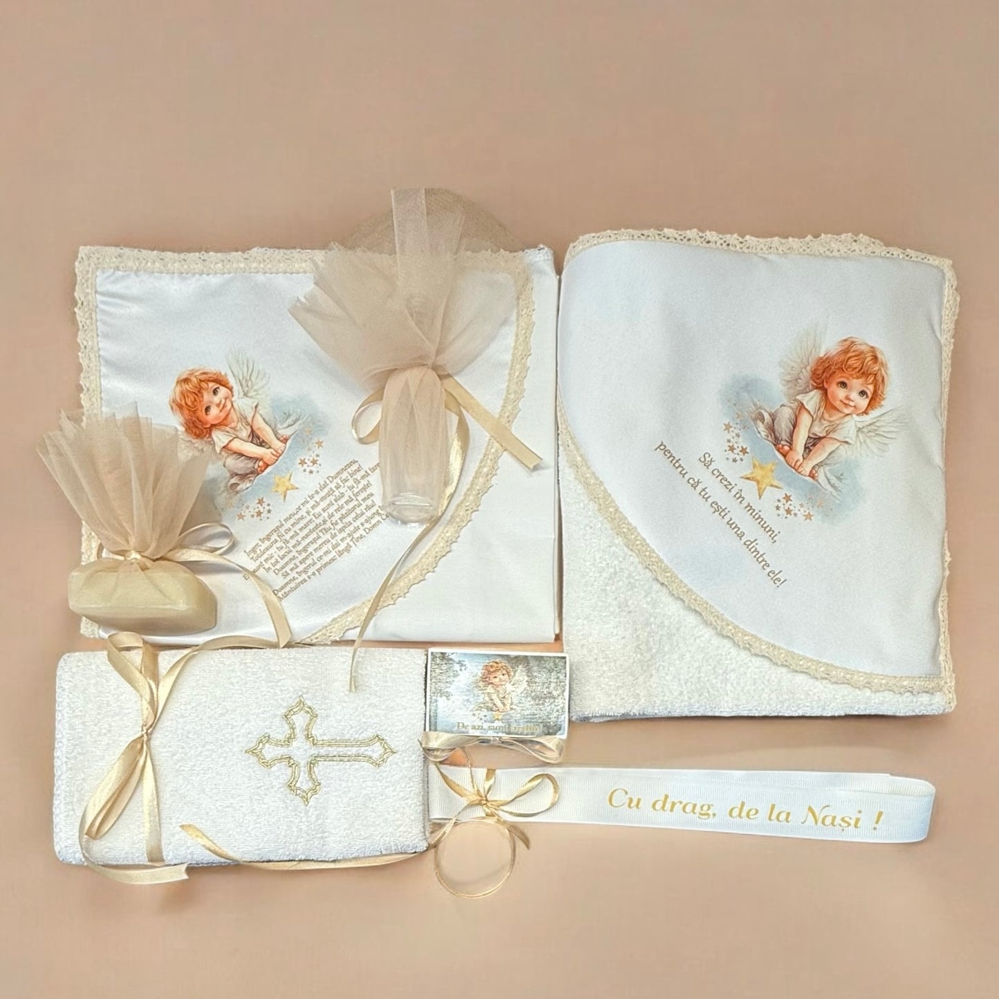 Trusou botez personalizat 7 piese