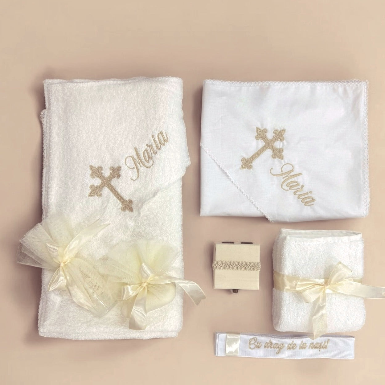 Trusou botez personalizat fete/ baieti modines.ro