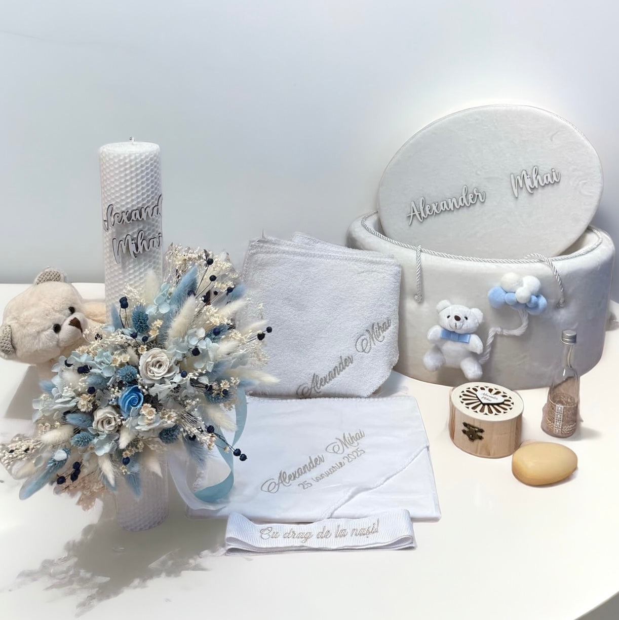 Set cufar, trusou si lumanare