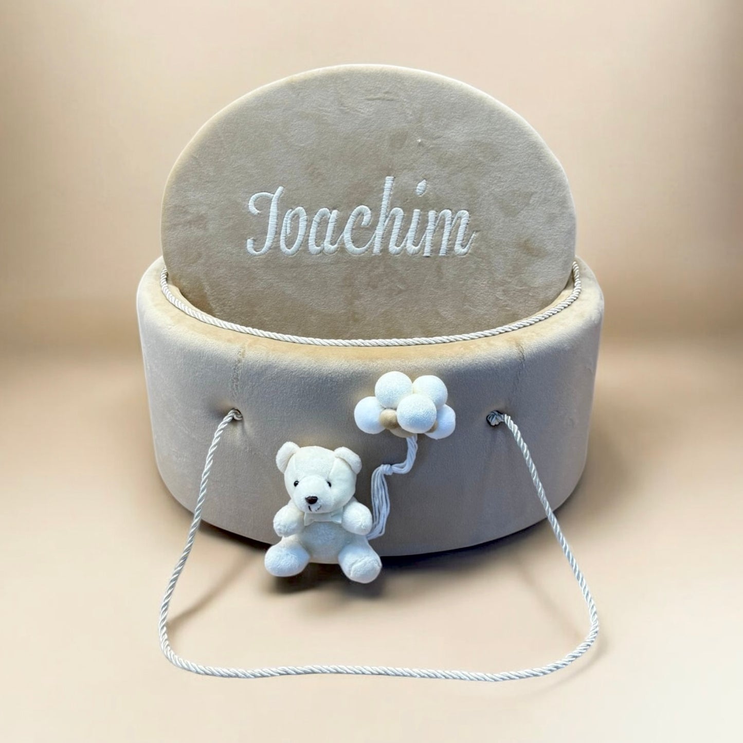 Cufar din catifea personalizat