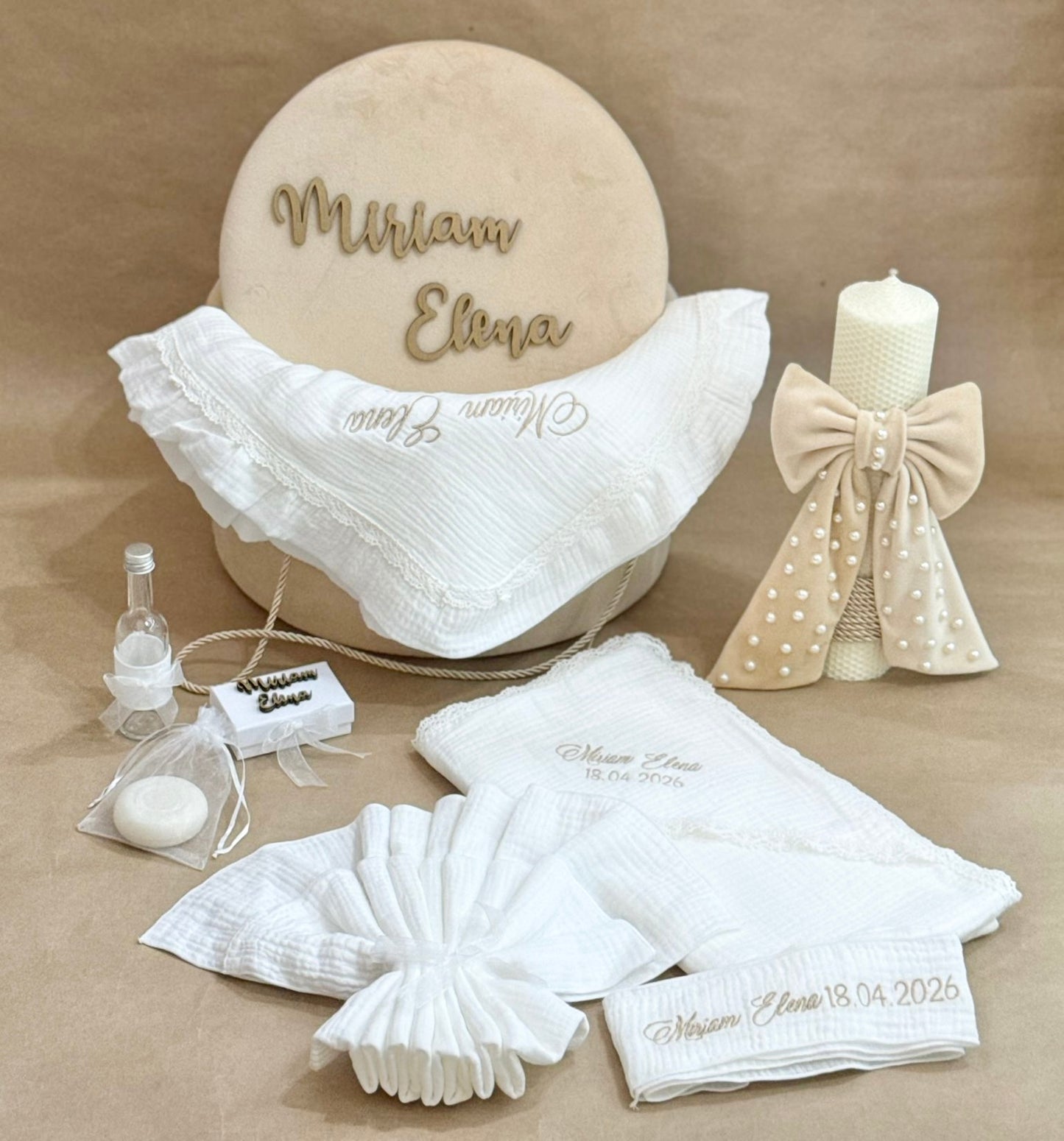 Set cufar, trusou si lumanare