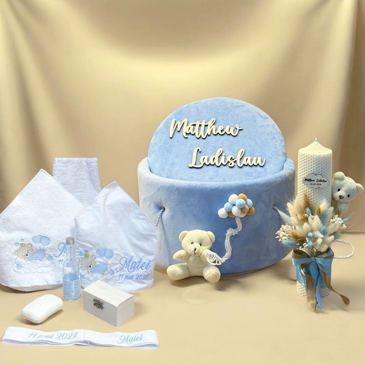 Set cufar, trusou si lumanare Matthew