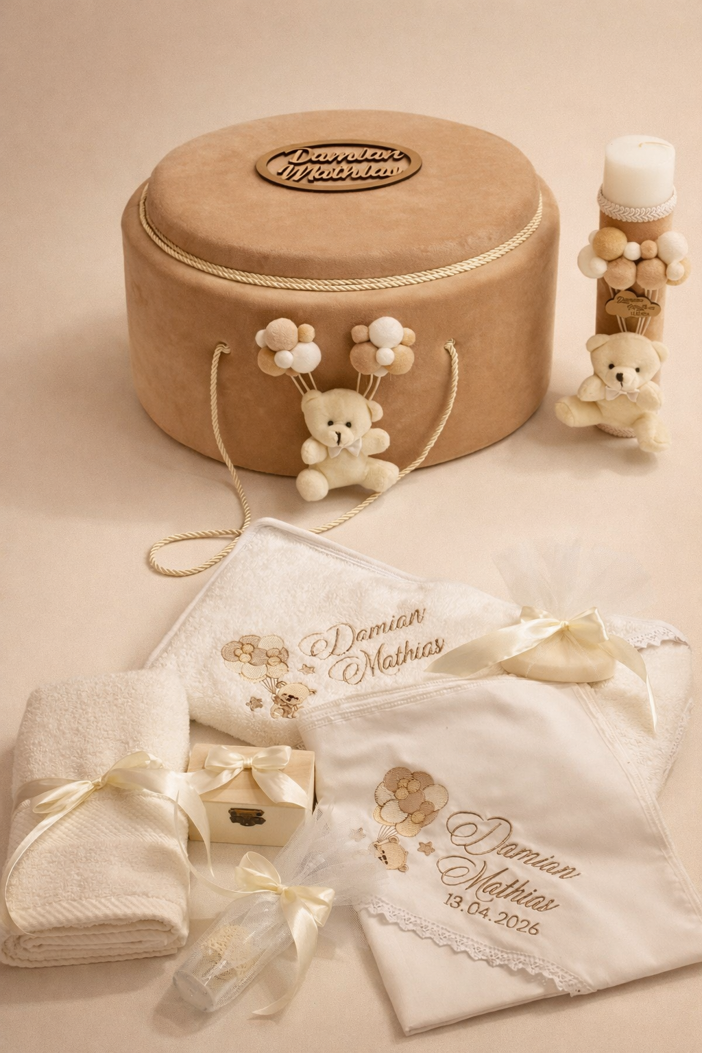 Set cufar, trusou si lumanare