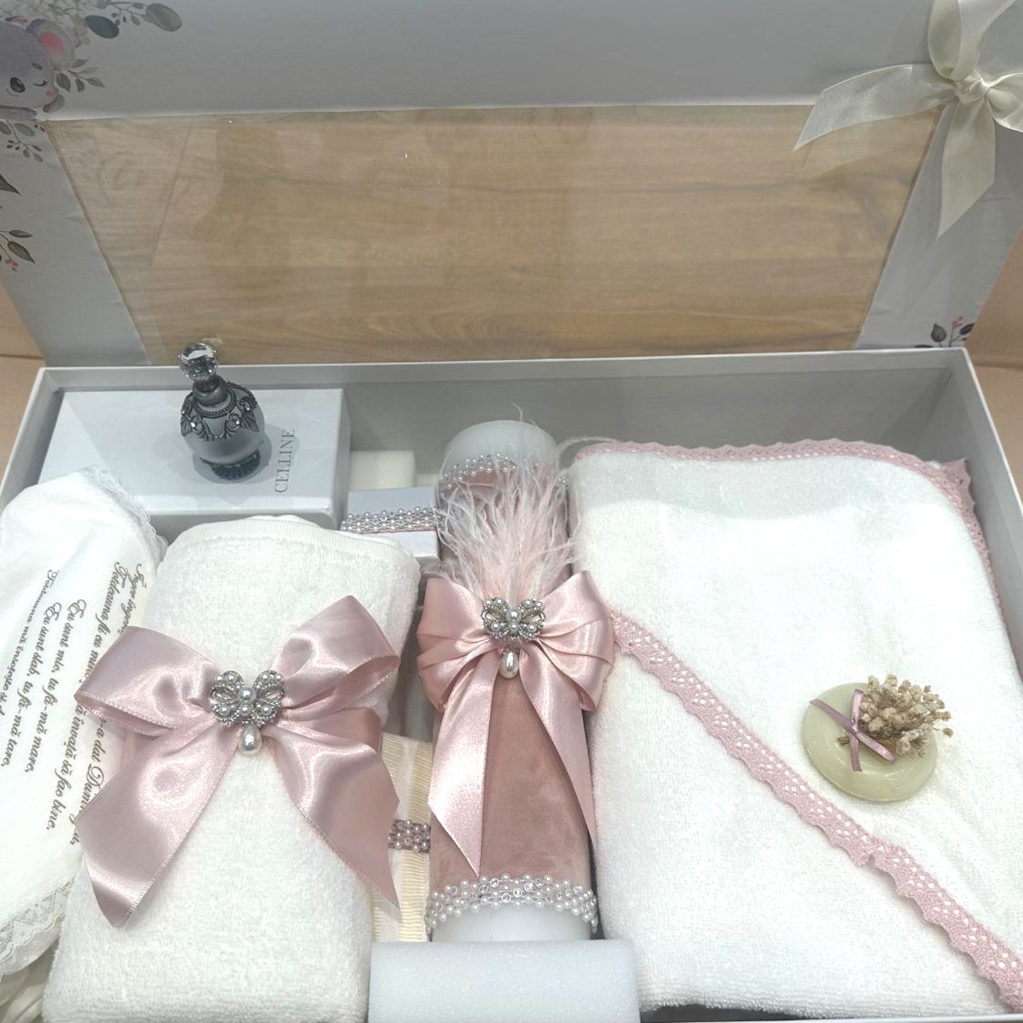 Trusou si lumanare botez