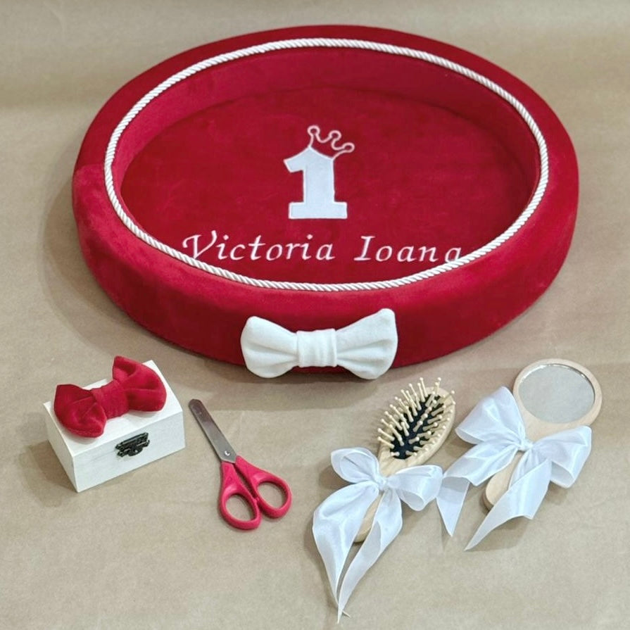 Set aniversar tavita mot si accesorii personalizate