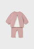 Set pantaloni cu bluza nou-nascut