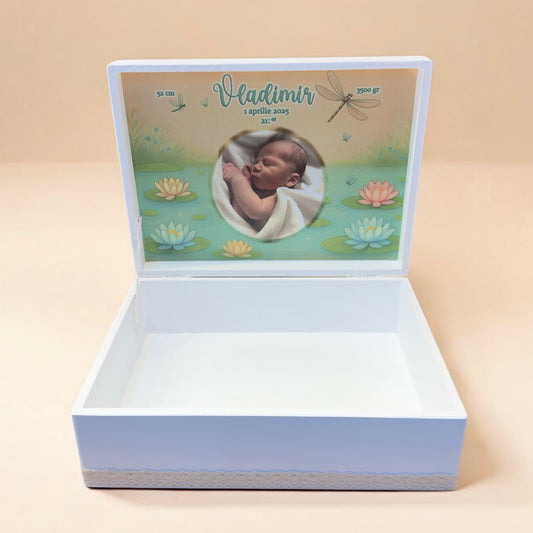 Cufar din lemn personalizat