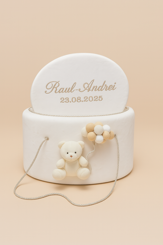 Cufar din catifea personalizat