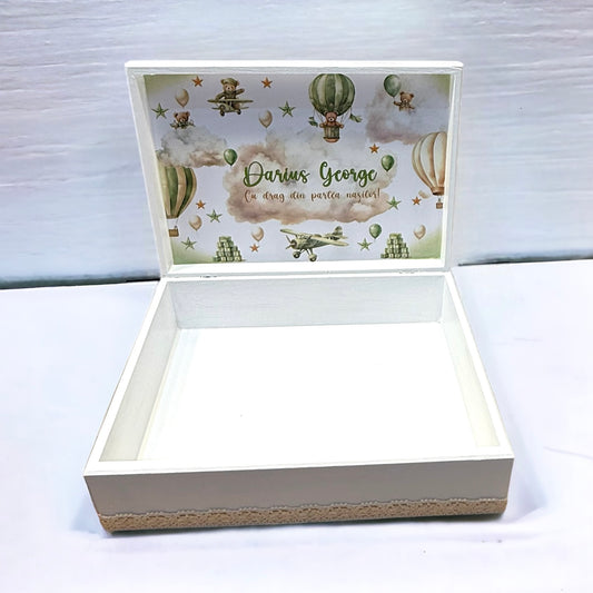 Cufar din lemn personalizat