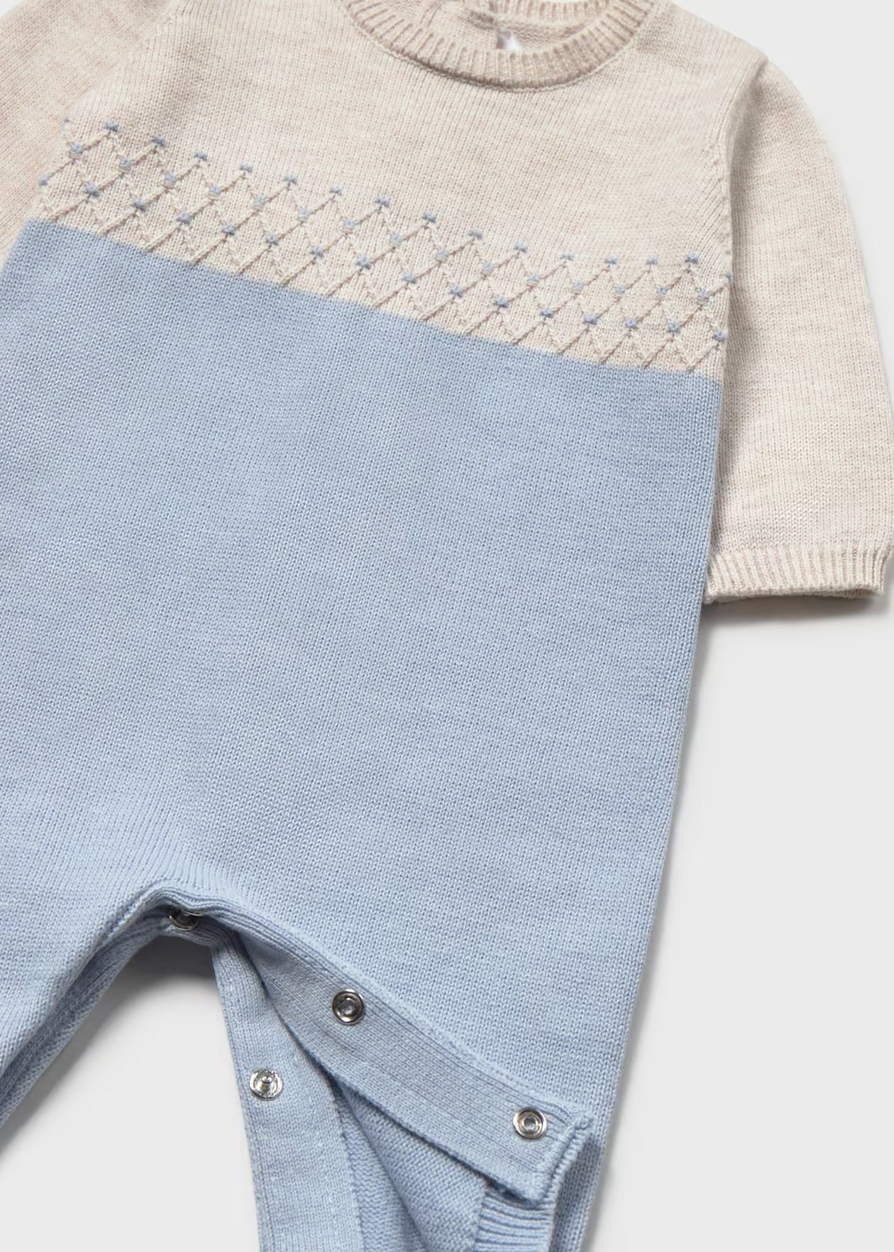 Costumas tricot nou-nascut