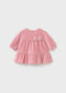 Rochie catifelata nou-nascut Mayoral