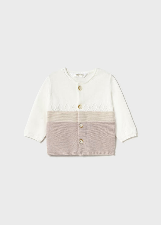 Set 3 piese tricot nou-nascut Mayoral