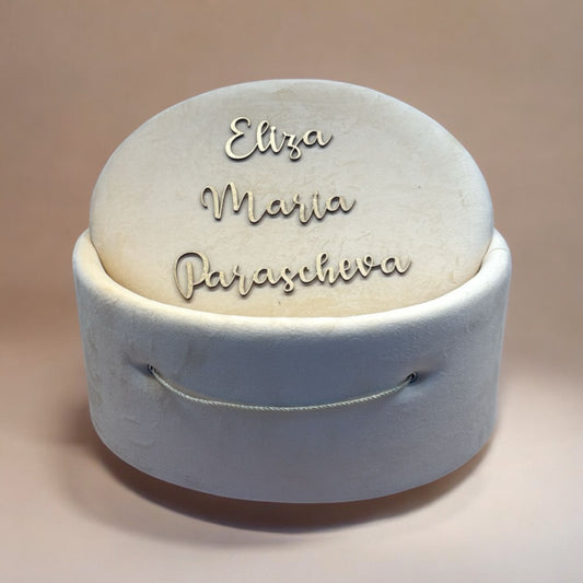 Cufar botez personalizat